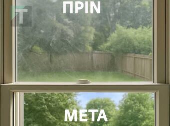 Το μυστικό καθαριστικό για να κάνετε τζάμια πιο αστραφτερά από ποτέ