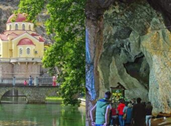 Μαγευτικός ναός: Η ελληνική εκκλησία που είναι χτισμένη πάνω σε σπηλιά και από κάτω της τρέχουν νερά από πηγές