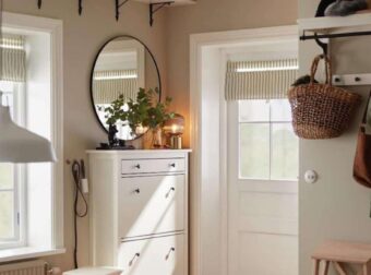 Η παπουτσοθήκη από τα ΙΚΕΑ που οργανώνει το χολ και λειτουργεί και ως κομοδίνο -Απόλυτα πολυχρηστική