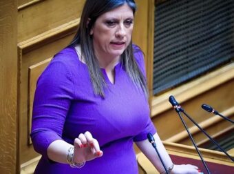 Ζωή Κωνσταντοπούλου στη Βουλή – Επιτέθηκε σε Θεοδωρικάκο, Γεωργιάδη, Φάμελλο