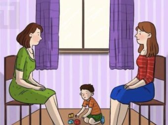 Μπορείτε να μαντέψετε ποια είναι η μάνα του παιδιού;
