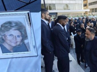 Ειρήνη Μαρινάκη: Το τελευταίο αντίο στην μητέρα του Βαγγέλη Μαρινάκη