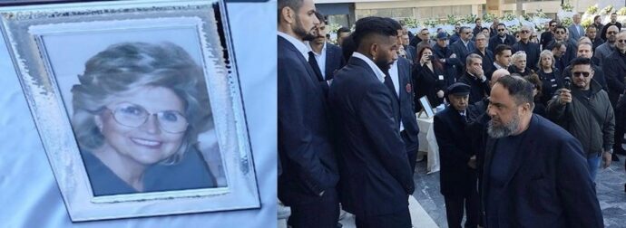 Ειρήνη Μαρινάκη: Το τελευταίο αντίο στην μητέρα του Βαγγέλη Μαρινάκη