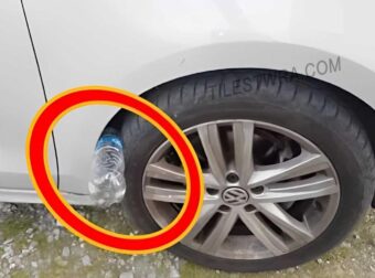 Αν δείτε ένα πλαστικό μπουκαλάκι στην ρόδα του αυτοκινήτου σας καλέστε αμέσως το 100