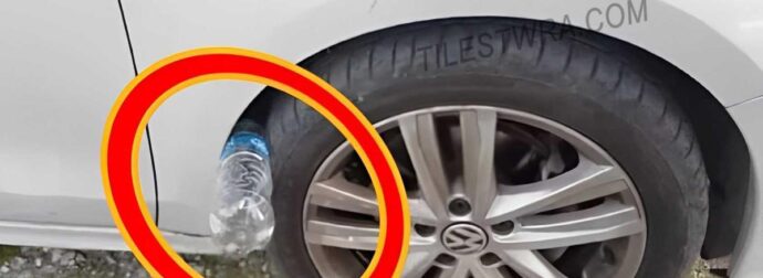 Αν δείτε ένα πλαστικό μπουκαλάκι στην ρόδα του αυτοκινήτου σας καλέστε αμέσως το 100