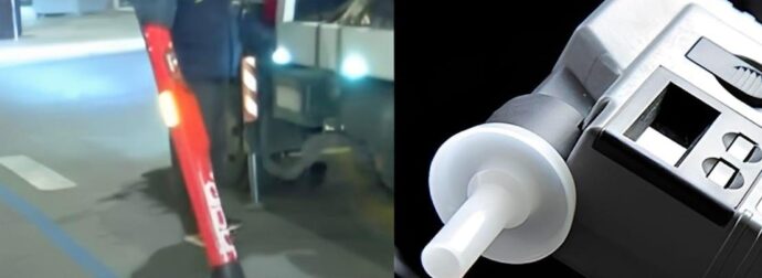 Έκαναν αλκοτέστ στην Πανεπιστημίου και έπιασαν οδηγό σε ηλεκτρικό πατίνι
