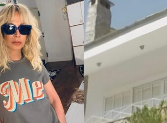 Άννα Βίσση: Η βίλα της στην Εκάλη από πέτρα, με την πισίνα και το γήπεδο τένις