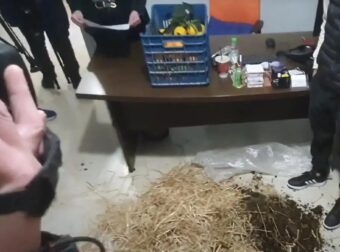 Αγρότες πήγαν σε γραφεία βουλευτών της ΝΔ αφήνοντας σανό, κοπριά και πορτοκάλια