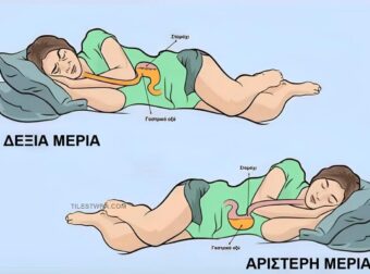 Για ποιο λόγο πρέπει να κοιμόμαστε από την αριστερή πλευρά;