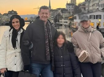 Αντώνης Σρόιτερ – Ιωάννα Μπούκη: Το φωτογραφικό άλμπουμ από το ταξίδι τους στη Ζυρίχη με τις κόρες τους