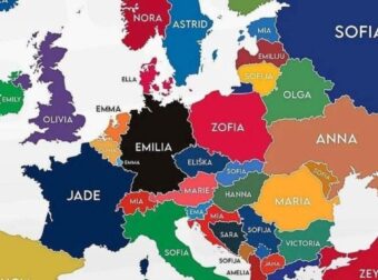Αυτά είναι τα πιο δημοφιλή ονόματα κοριτσιών στην Ευρώπη – Ποιο όνομα κυριαρχεί στην Ελλάδα;