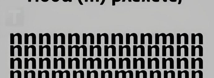 Tεστ ματιών – Πόσα γράμματα «m» εσείς βλέπετε;
