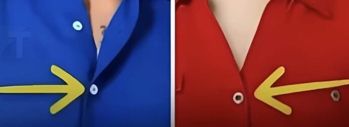 Ελάχιστοι ξέρουν γιατί τα κουμπιά στα αντρικά πουκάμισα είναι στα δεξιά και στα γυναίκεια στα αριστερά