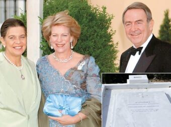 Πριγκίπισσα Ειρήνη: Αποκαλύφθηκε η μαρμάρινη πλάκα στον τάφο της δίπλα στον τέως βασιλιά Κωνσταντίνο