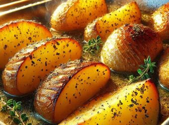 Συνταγή για πατάτες φούρνου που λιώνουν στο στόμα – Το μυστικό για να βγουν λουκούμι