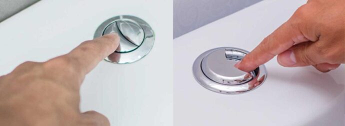 Πολλοί άνθρωποι νομίζουν ότι αυτά τα δυο κουμπιά στο καζανάκι κάνουν το ίδιο πράγμα