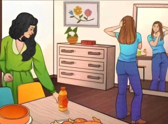 Μπορείτε να βρείτε το λάθος σε αυτή την φωτογραφία με την τραπεζαρία;