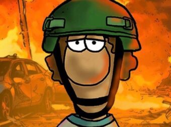 Το σκίτσο του Αρκά για τον πόλεμο – «Δεν είναι αντίφαση, είναι διαστροφή»