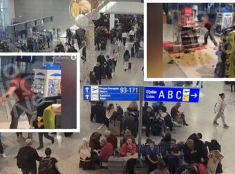 Σοκ στο «Ελευθέριος Βενιζέλος»: Άνδρας έμαθε ότι ακυρώθηκε η πτήση του και έσπασε τα πάντα στο αεροδρόμιο, δείτε βίντεο