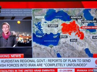 «Τρελάθηκαν» οι Τούρκοι με τον χάρτη του Κουρδιστάν στο CNN – Σφοδρές αντιδράσεις από την Άγκυρα