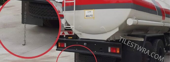 Γιατί τα βυτιοφόρα έχουν πάντα επιπλέον αλυσίδες που κρέμονται στο πίσω μέρος