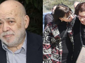 Χρήστος Βαλαβανίδης: Το τελευταίο «αντίο» στο Αποτεφρωτήριο Ριτσώνας – Συντετριμμένη η σύζυγός του