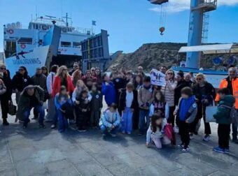 Επιστρέφουν στην Αθήνα οι μαθητές που είχαν εγκλωβιστεί στη Γαύδο