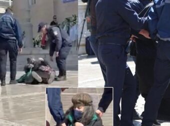 Χαμός με την Ελένη Λουκά στην κηδεία της Μαρινέλλας – Ξάπλωσε κάτω και φώναζε