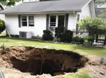 I came home from vacation to find a huge hole dug in my backyard – I wanted to call the cops until I saw what was at the bottom