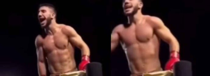 Κύπριος μποξέρ μέσα στην Τουρκία ενώ τον γιουχάρουν τους λέει ατάκα φωτιά! Θα ανάψουμε κεριά μέσα στην Αγιά Σοφιά