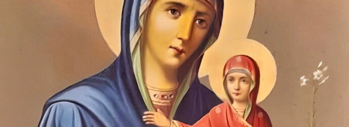 Μην κλαις. Έχω την Αγία Άννα μαζί μου