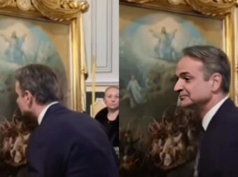 Ο πρωθυπουργός Κυριάκος Μητσοτάκης φυλάει έναν πίνακα ζωγραφικής του Θεόδωρου Βρυζάκη. Σωστό ή γκάφα;