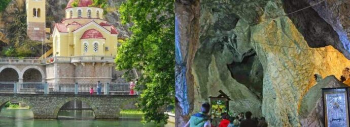 Μαγευτικός ναός: Η ελληνική εκκλησία που είναι χτισμένη πάνω σε σπηλιά και από κάτω της τρέχουν νερά από πηγές