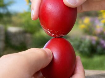 Πάσχα: Γιατί τσουγκρίζουμε τα κόκκινα αυγά – Το νόημα πίσω από το έθιμο