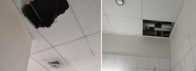 Πανικός σε δημόσιο νοσοκομείο στην Αθήνα ανήμερα της Ανάστασης – Yποχώρησε τμήμα οροφής σε θάλαμο ασθενών