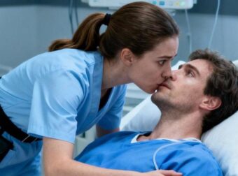 Η νοσοκόμα φίλησε κρυφά έναν όμορφο επιχειρηματία που βρισκόταν σε κώμα για τρία χρόνια, πιστεύοντας πως δεν θα ξυπνήσει ποτέ — αλλά προς έκπληξή της, εκείνος την αγκάλιασε ξαφνικά μετά το φιλί…