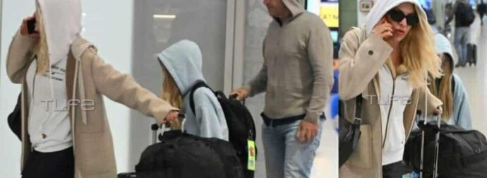 Ελένη Μενεγάκη – Μάκης Παντζόπουλος: Επέστρεψαν από τη Σεβίλλη! Αποκλειστικές φωτογραφίες