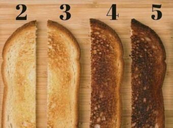 Ποια φέτα ψωμί είναι ψημένη στην εντέλεια;