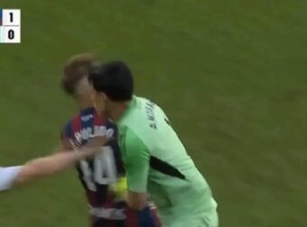 Χαμός στην Ισπανία: Ο τερματοφύλακας της Σαραγόσα ξάπλωσε με μπουνιά τον αρχηγό της Ουέσκα