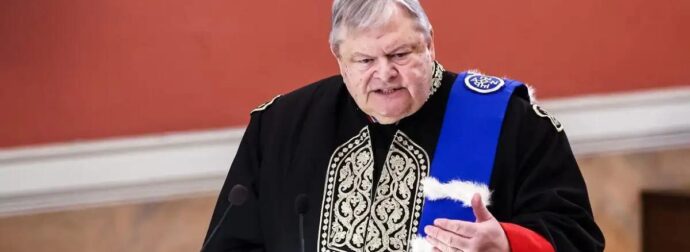 Ο Ευάγγελος Βενιζέλος αναγορεύθηκε σε επίτιμος διδάκτορας της Νομικής Σχολής του ΕΚΠΑ – Ποιοι έδωσαν το παρών