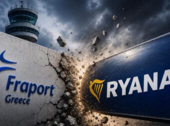 «Αερομαχία» μεταξύ Ryanair και Fraport Greece – Οι απειλές και η αντεπίθεση