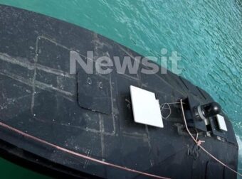 Στον Σκαραμαγκά το θαλάσσιο drone που βρέθηκε στη Λευκάδα – «Θείο δώρο» για τις Ένοπλες Δυνάμεις