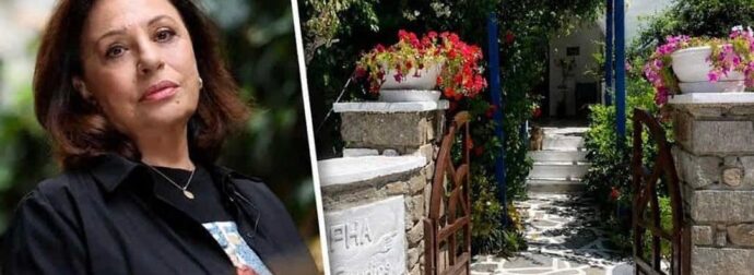 Αυτό είναι το παλάτι της Χαρούλας στο πανέμορφο ελληνικό νησί: Θα το κληρονομήσει ο υιοθετημένος της γιος