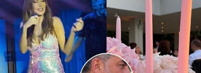 Χαμός σε βάπτιση που έγινε νονά η Βανδή – Εμφανίστηκε με τον Μπισμπίκη που έχασε 20 κιλά και μοιάζει με τον Τζορτζ Κλούνεϊ