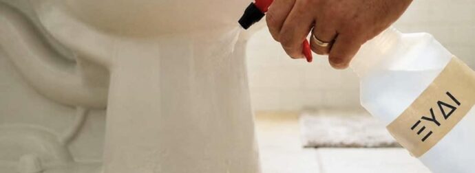 Ψεκάζοντας ξίδι γύρω από τη λεκάνη: Γιατί το προτείνουν οι ειδικοί και σε τι βοηθά