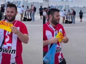 Οπαδοί του Ολυμπιακού κάνουν καζούρα σε Παναθηναϊκούς και βάζουν… ενοικιαστήριο στο ΟΑΚΑ