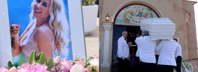 Κηδεία Μαστροκώστα: Οι δυο ανατριχιαστικές στιγμές στην ταφή της – Το λευκό χελιδόνι και το ουράνιο τόξο