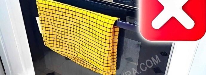 Γιατί δεν πρέπει να κρεμάτε ποτέ μια πετσέτα στον φούρνο