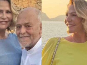Τζένη Μπαλατσινού: Οι σχεδιαστές που υπογράφουν τα 2 φορέματα που φόρεσε στον γάμο της κόρης της, Αμαλίας