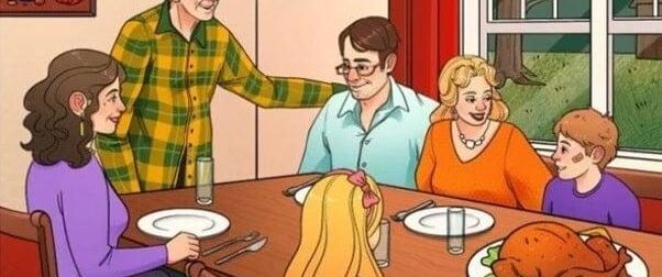 Αυτή η ευτυχισμένη οικογένεια έχει κάτι ασυνήθιστο που μόνο αυτοί που έχουν κοφτερή όραση μπορούν να το παρατηρήσουν